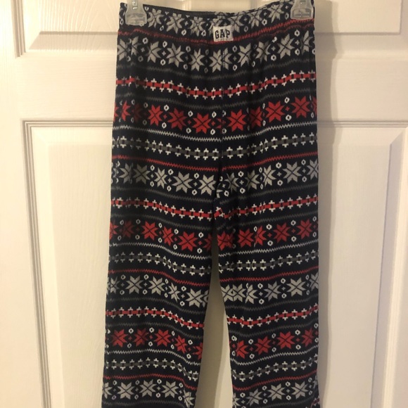 Boys youth fleece GAP pajama bottoms - Picture 1 of 3